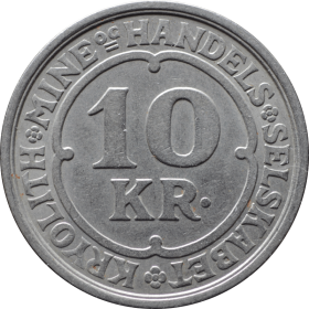 10 koron 1922 grenlandia b